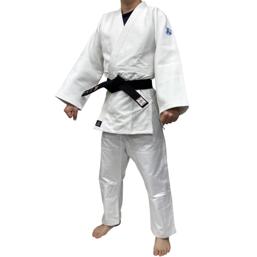 サイズ交換送料無料】練習用柔道着 上下セット 柔道衣 1年保証 選手用