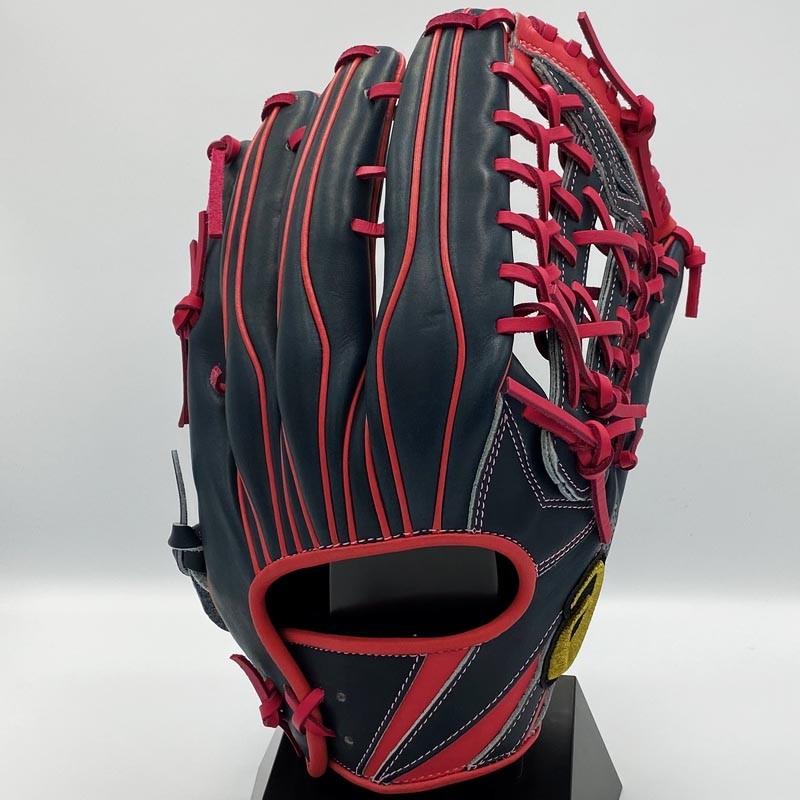 ゴールドステージ 軟式グローブ ネイビー 収納袋付き ゴールドステージ 軟式グローブ ネイビー 収納袋付き ゴールド