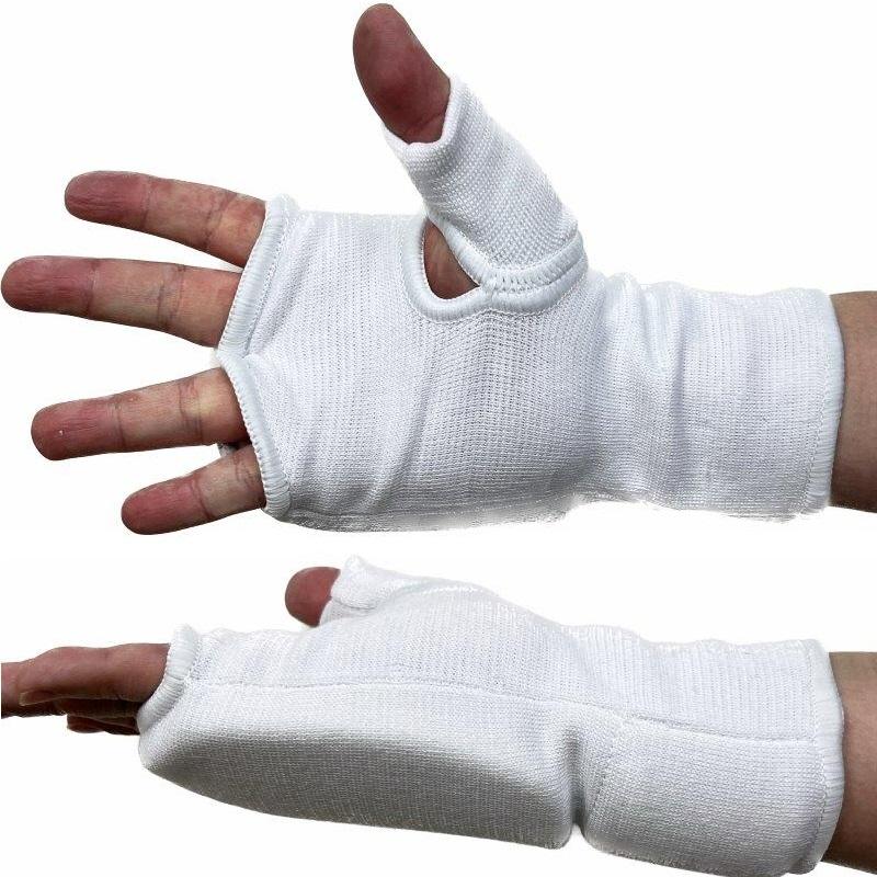 左右セット 空手 ワイド幅 拳サポーター 1年保証 両手 1組 ロゴなし