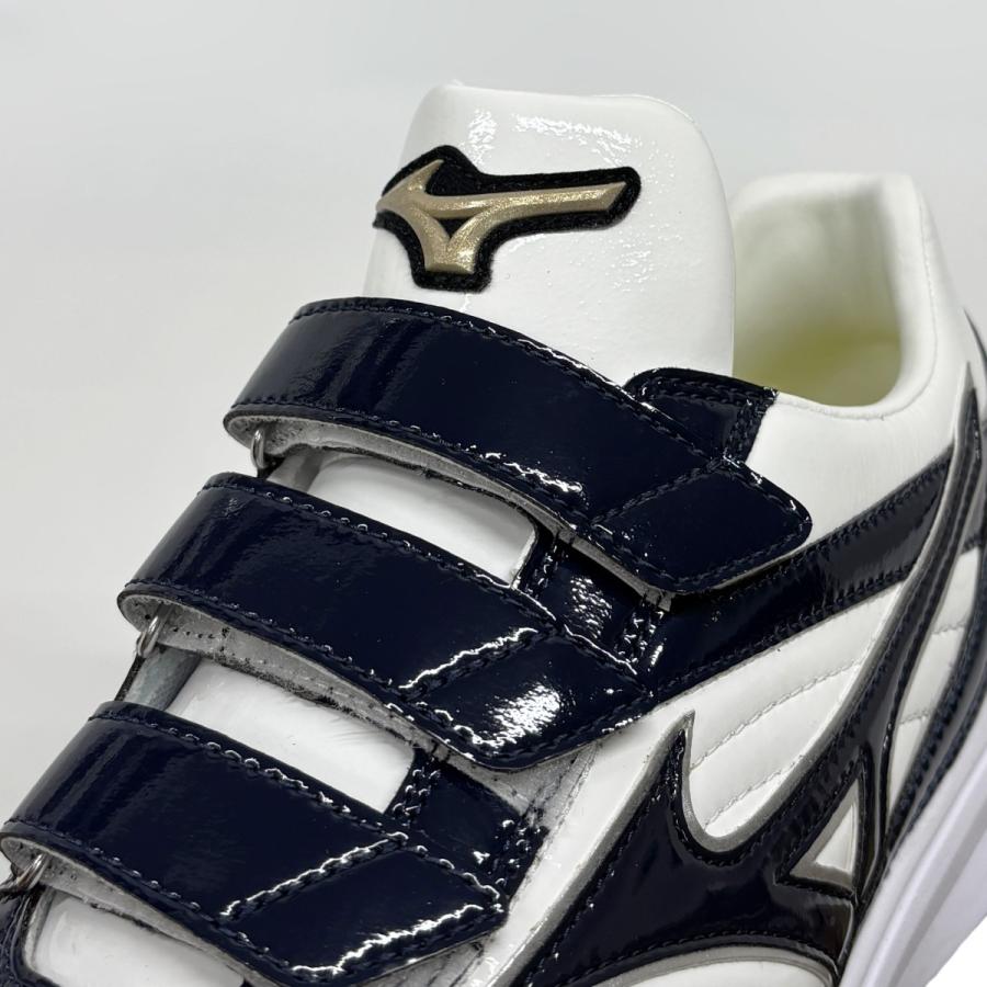 Mizuno オーダーメイドトレーニングシューズ ネイビー ベルクロ Mizuno オーダーメイドトレーニングシューズ ネイビー ベルクロ
