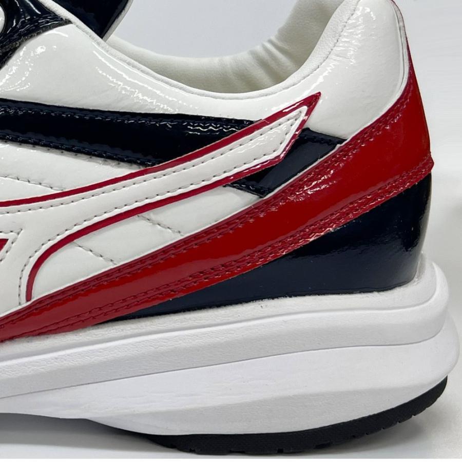 【サイズ交換送料無料】ネイビー×レッド ミズノ 野球 トレーニングシューズ 紐タイプ 幅広 3E ワイド アップシューズ トレシュー ヒモ LSSHS024 | MIZUNO | 12