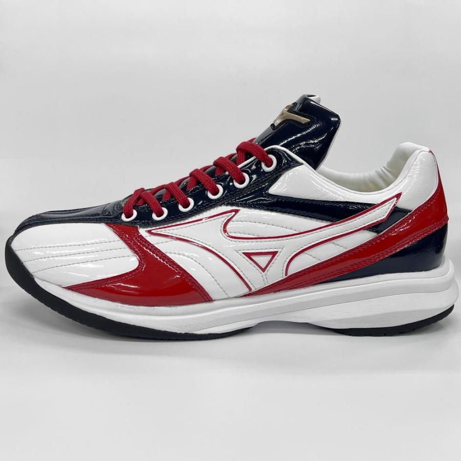 MIZUNO（ミズノ） 【サイズ交換送料無料】ネイビー×レッド 野球