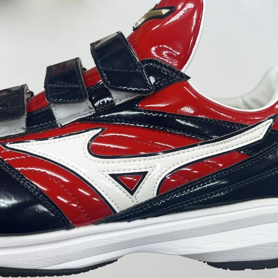 Mizuno トレーニングシューズ ワイドサイズ MIZUNO 【サイズ交換送料無料】レッド×ホワイト ミズノ 野球