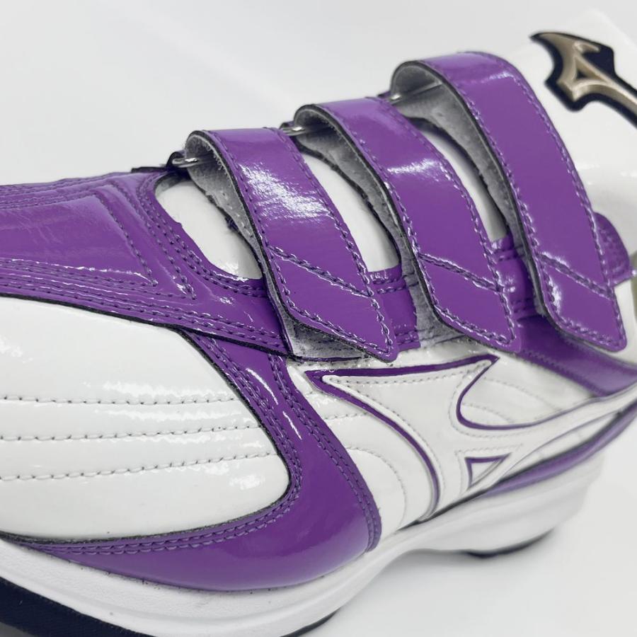 MIZUNO 【サイズ交換送料無料】パープル×ホワイト ミズノ 野球 MIZUNO 【サイズ交換送料無料】パープル×ホワイト ミズノ 野球