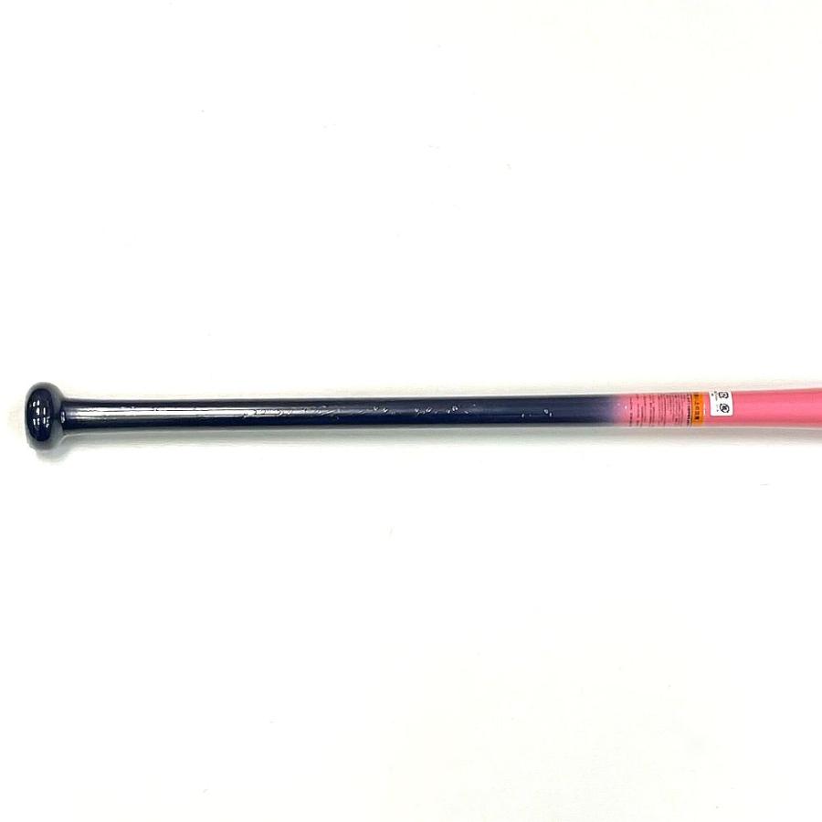 MIZUNO ピンク×ネイビー ミズノプロ 野球 木製 ノックバット