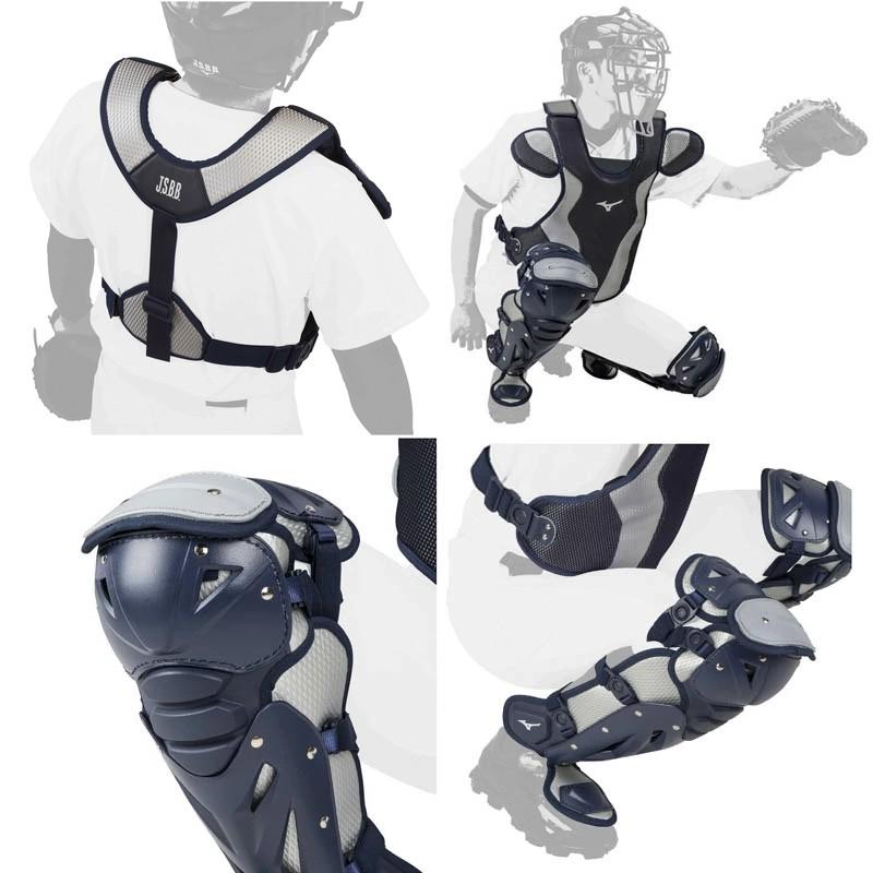MIZUNO M号球 対応 ミズノプロ 野球 軟式キャッチャー防具3点 MIZUNO M号球 対応 ミズノプロ 野球 軟式キャッチャー防具3点