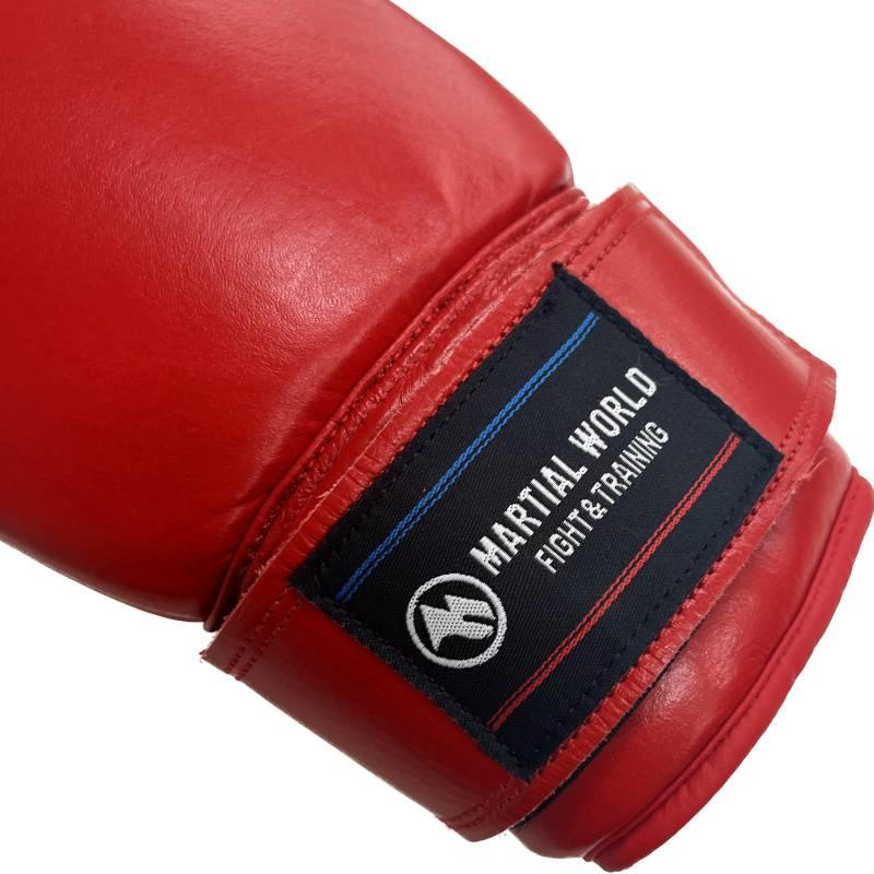マーシャルワールド レッドのみ リストベルトパンチンググローブ