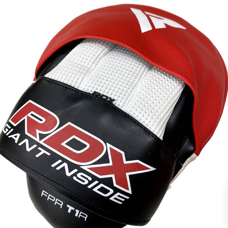 RDX パンチングミット 黒/赤　2個(中古) 正規品】RDX 空手 パンチングミット 2個セット ジム トレーニング
