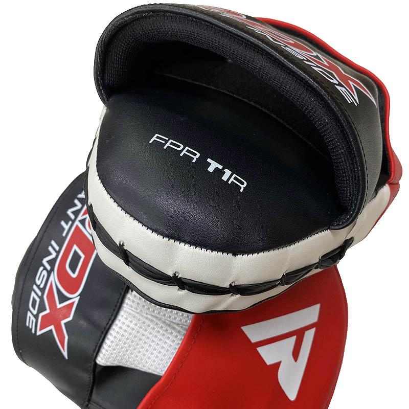 RDX パンチングミット 黒/赤　2個(中古) 正規品】RDX 空手 パンチングミット 2個セット ジム トレーニング