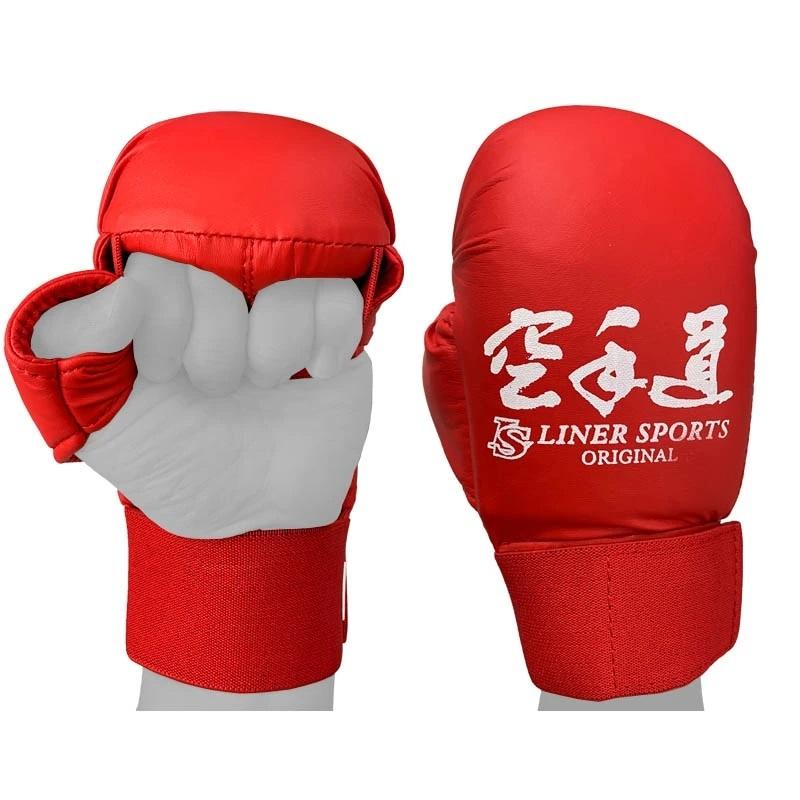 サイズ交換送料無料】レッド、ブルーの2点セット 1年保証 空手道 練習