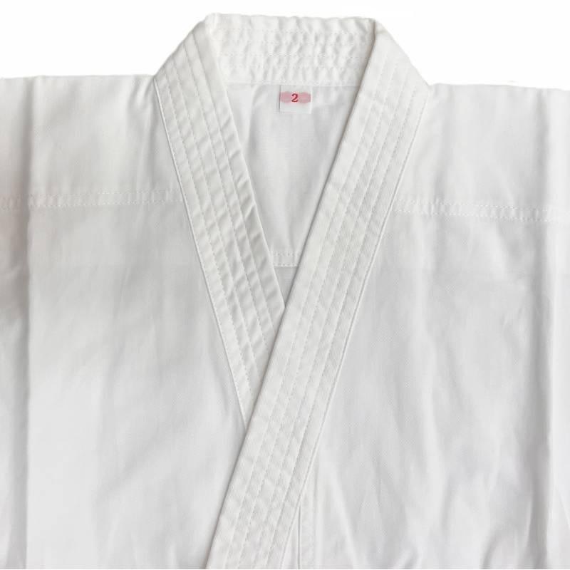 【サイズ交換送料無料】ミツボシ 空手着 空手衣 太綾 K-200 上下白帯セット 3号〜4号 set69 |  | 01