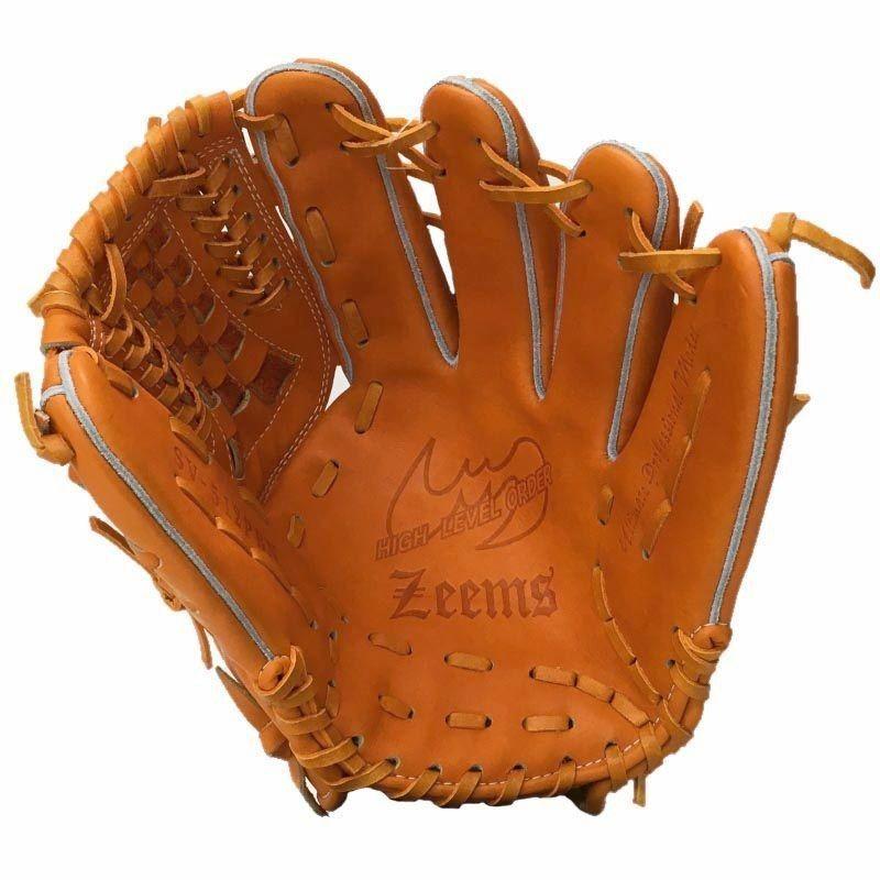 Zeemsジームス軟式内野手　翌日発送　三方親湯もみ型付け　使用回数少ない　美品 野球 ジームス 軟式グローブ 三方親シリーズ 湯もみ加工済み 内野 小型