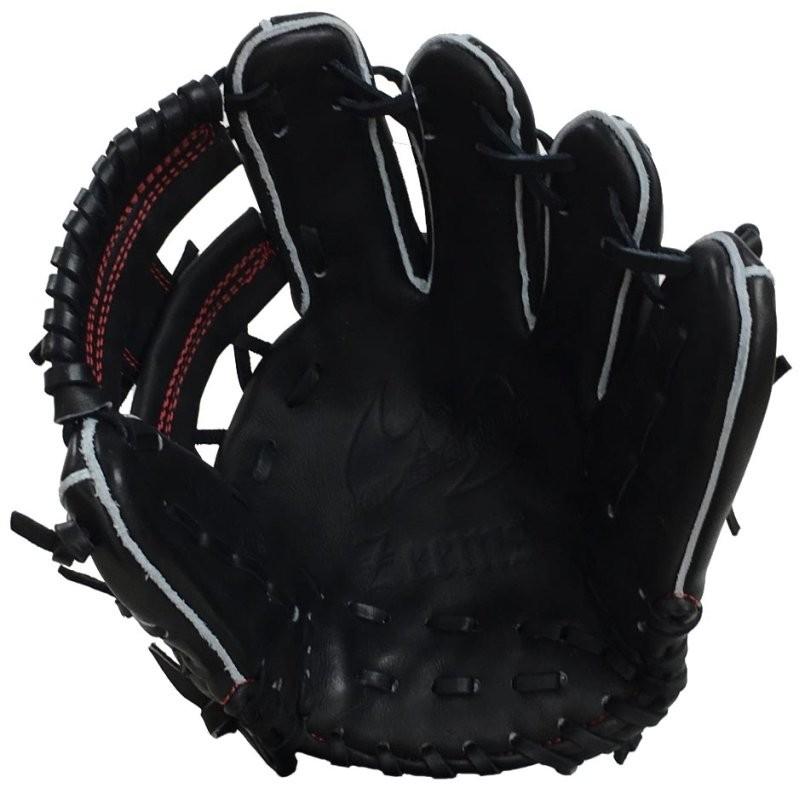 硬式野球グローブ 黒 zeems Zeems ジームス 野球 硬式 グラブ グローブ 内野手用(小) 右投げ