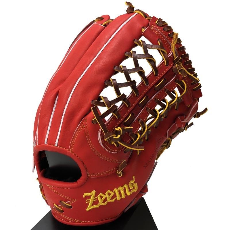 硬式外野手用グローブ　Zeems 楽天市場】ジームス 野球 硬式 グラブ グローブ 外野手用(中) 右投げ用