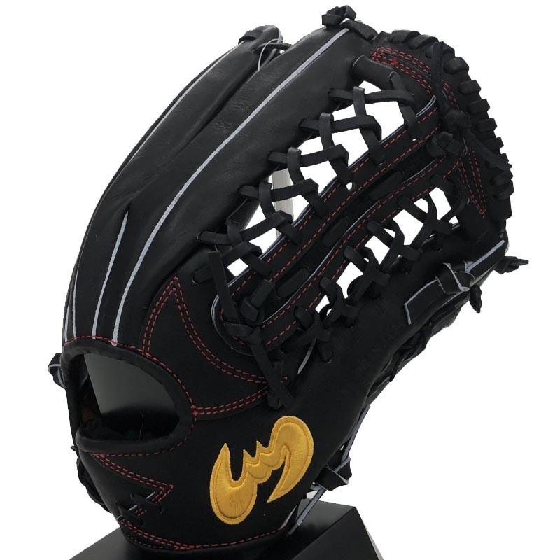 Zeems外野手用硬式グローブ(黒) ジームス 野球 硬式 グラブ グローブ 外野手用 高校野球ルール対応