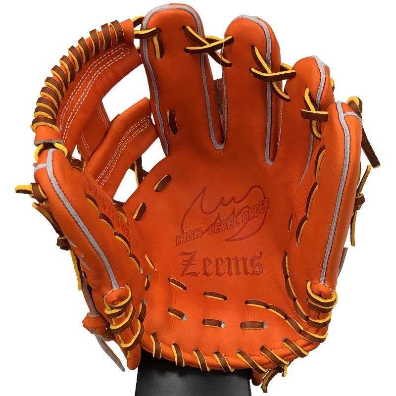 Zeems（ジームス） 野球 硬式グラブ グローブ 内野手用 右投げ用 高校