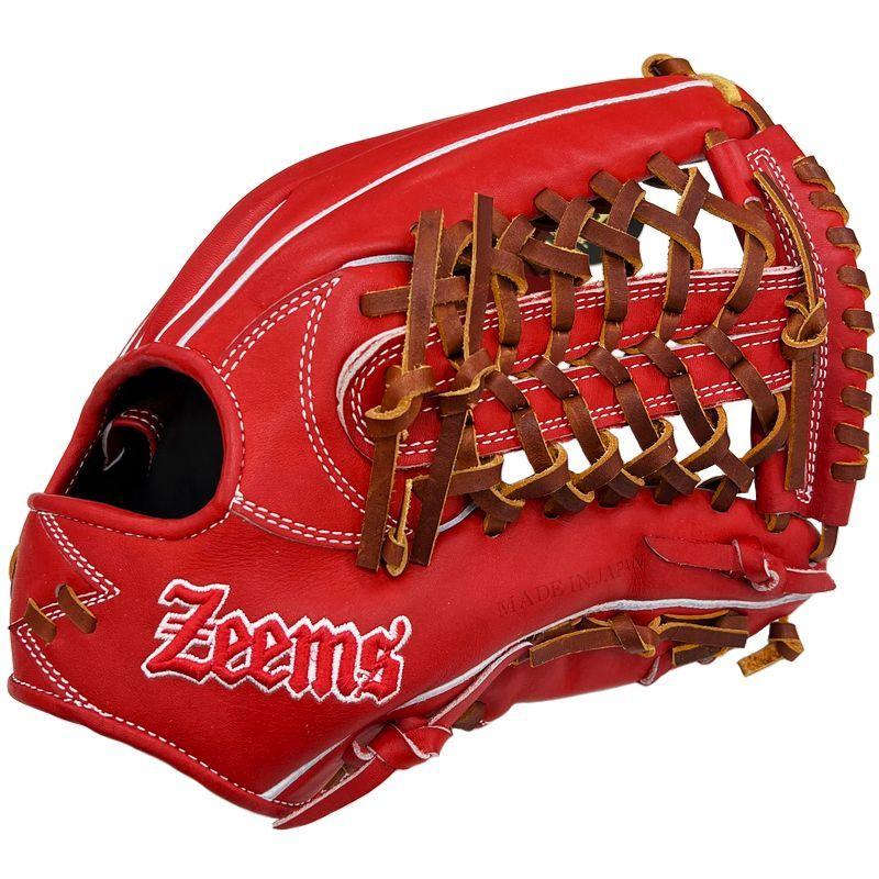 Zeems ジームス 野球 軟式グラブ グローブ 外野手用(中) 右投げ Zeems ジームス 野球 軟式グラブ グローブ 外野手用(中) 右投げ