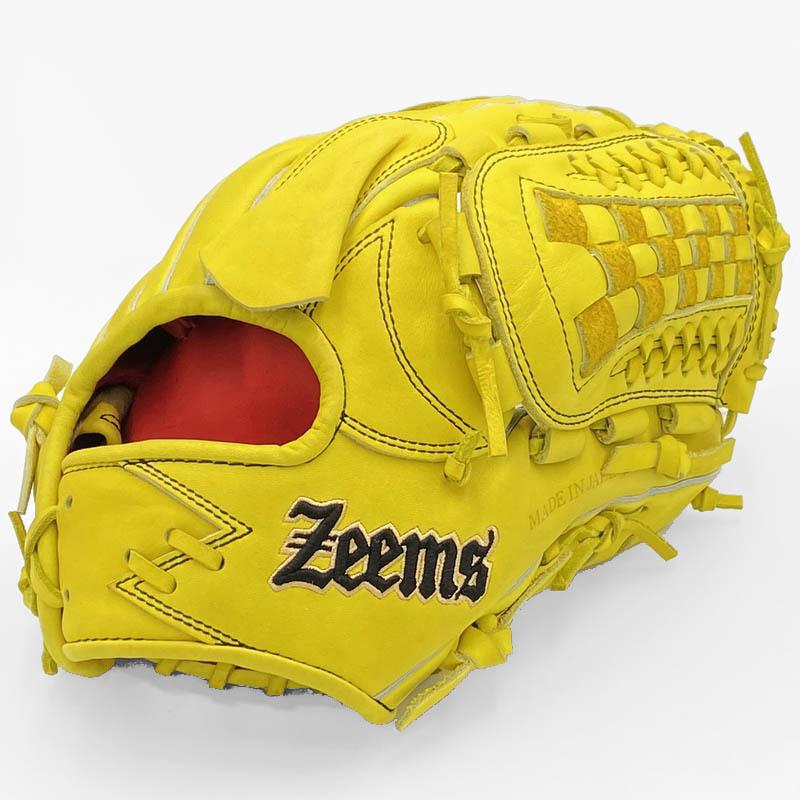 ジームスグラブ　硬式　外野用　右投げ　イエロー　ESPⅡ-788 ジームスグラブ 硬式 外野用 右投げ イエロー ESPⅡ-788