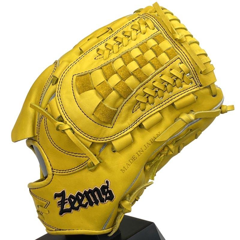 Zeems（ジームス） 野球 軟式グラブ グローブ 投手用 右投げ用 三方親α