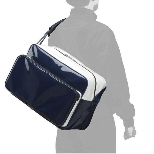 MIZUNO（ミズノ） 野球 セカンドバッグ エナメル ショルダーバッグ