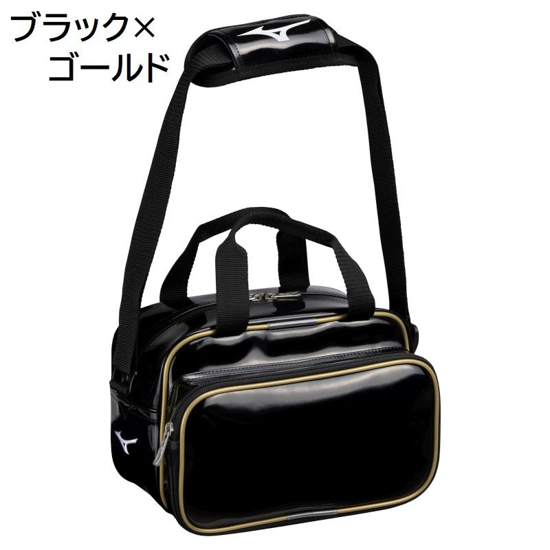 MIZUNO（ミズノ） 野球 エナメル ミニバッグ 約7L L26×W12×H17cm