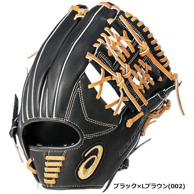 ASICS アシックス 野球 軟式グラブ グローブ 内野手用 ゴールド