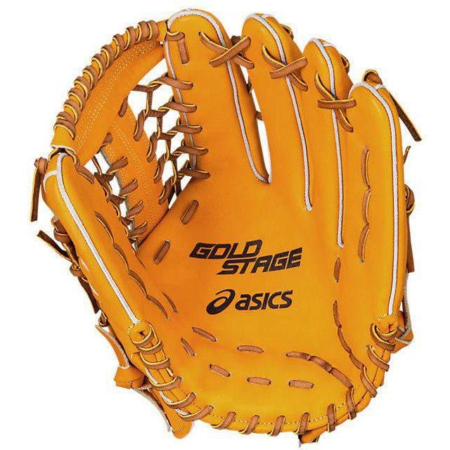 アシックス ゴールドステージ ロイヤルロード 外野用 軟式グローブ ASICS アシックス 野球 軟式グラブ グローブ 外野手用 ゴールド