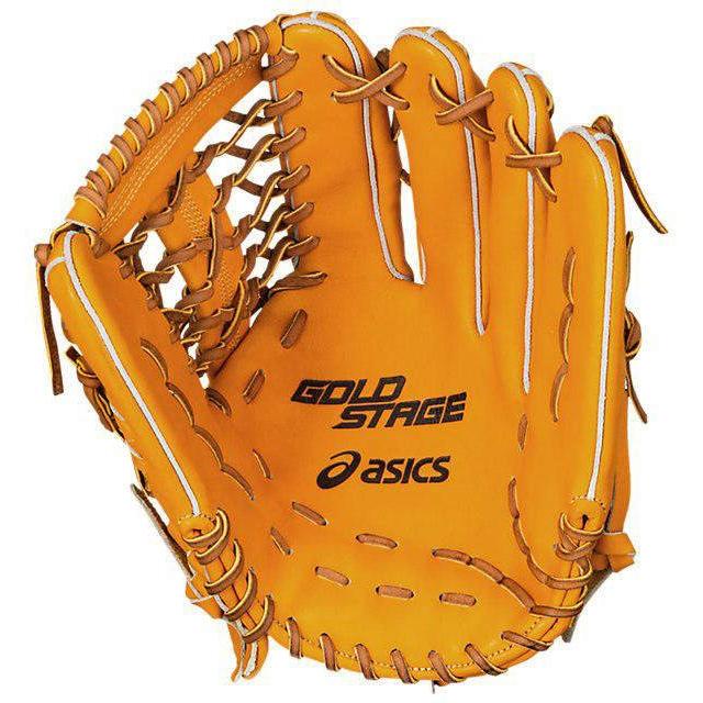 み*か様 アシックス ゴールドステージ ロイヤルロード 外野用 軟式グローブ ASICS アシックス 野球 軟式グラブ グローブ 外野手用 ゴールド