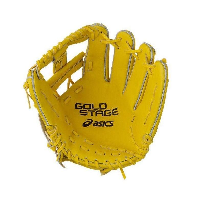 100 アシックス ゴールドステージ 型抜群 極美品 軟式 内野手グローブ アシックス ゴールドステージ i-Pro 軟式用グラブ 内野手用