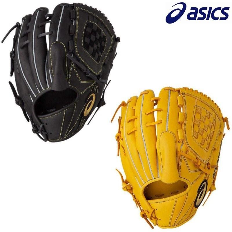 ASICS アシックス 野球 軟式グラブ グローブ 投手用 ゴールド ASICS アシックス 野球 軟式グラブ グローブ 投手用 ゴールド