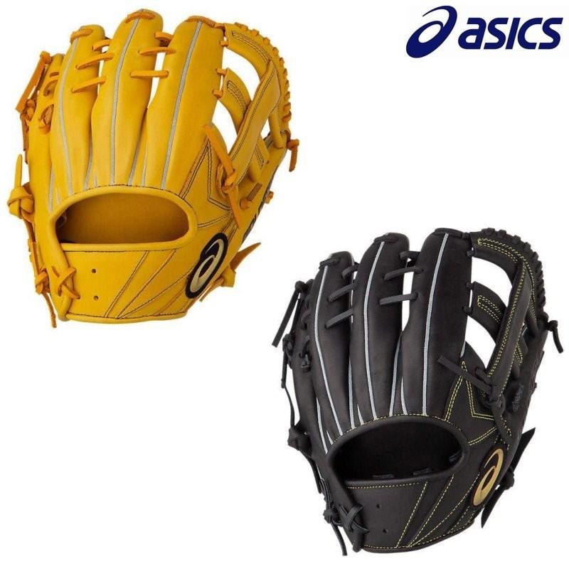 ASICS アシックス 野球 軟式グラブ グローブ 内野手用 ゴールド