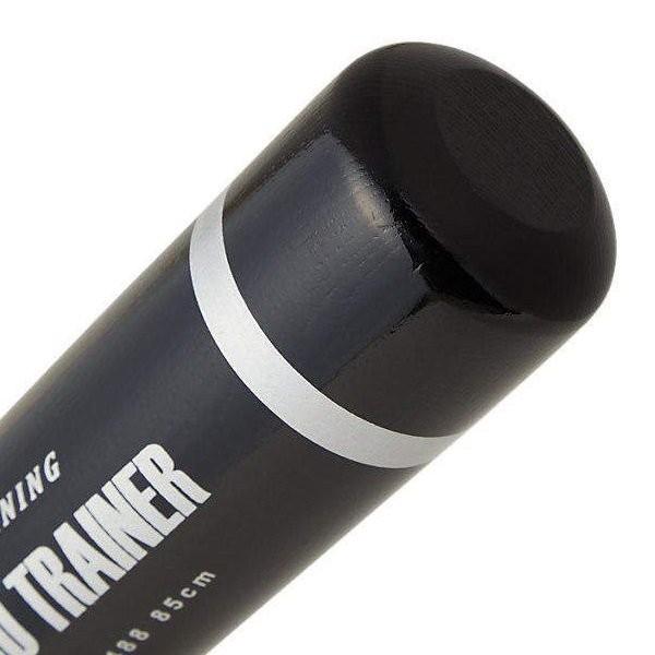 asics トレーニングバット ブラック/ホワイト ASICS アシックス 野球 木製トレーニングバット 85cm/1100g平均