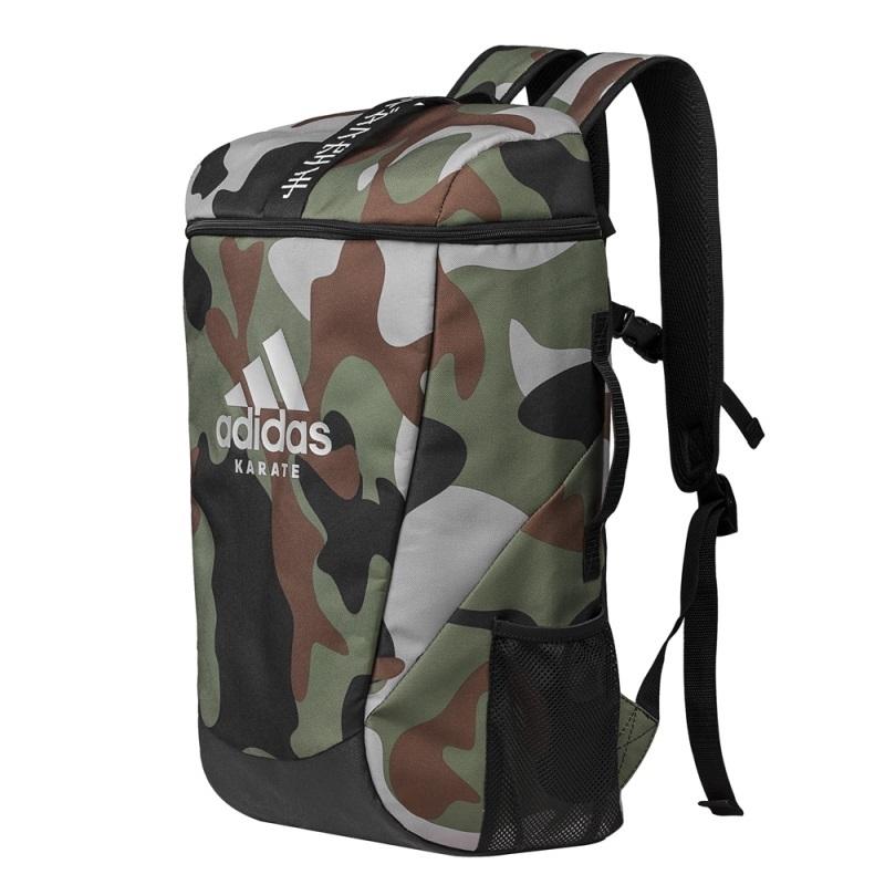 アディダス 空手 adidas KARATE バックパック リュックサック 迷彩カラー Mサイズ 約30リットル 約50×30×20cm ryu ADIACC090KARATE-M｜liner｜03