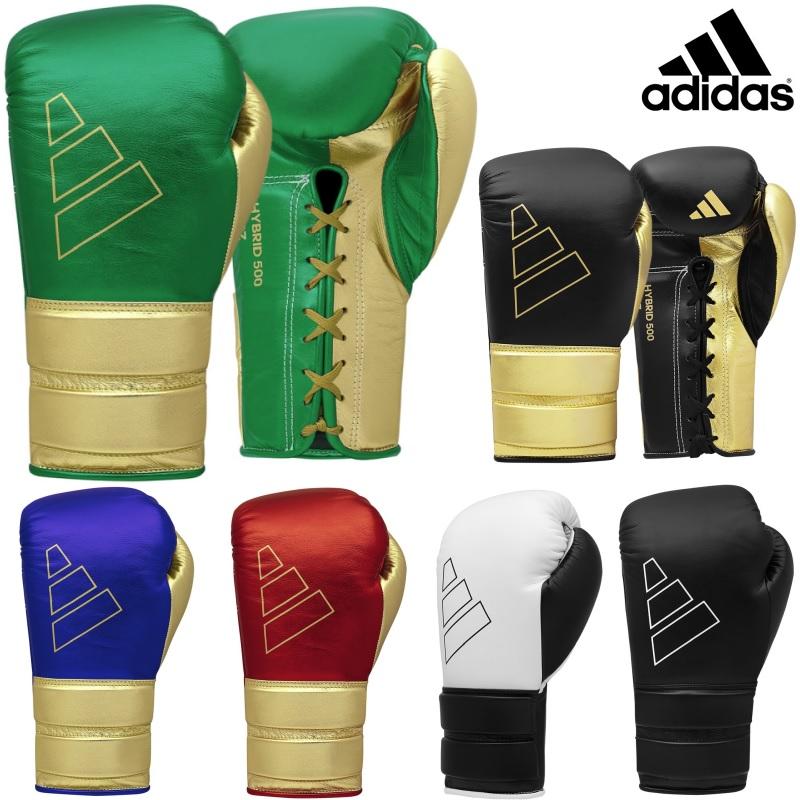 adidas Hybrid 300 ボクシンググローブ 緑と金 adidas Hybrid 300 ボクシンググローブ 緑と金