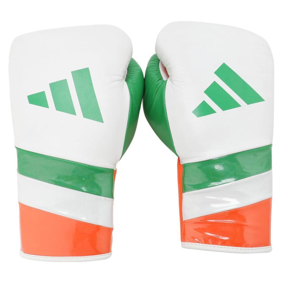 ボクシング グローブ 緑と白 トライバルデザイン 10oz 入手困難 超希少 adidas（アディダス） ボクシング グローブ 限定モデル 500 PRO