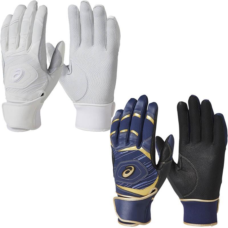 ASICS（アシックス） 野球 バッティンググローブ 手袋 ゴールド