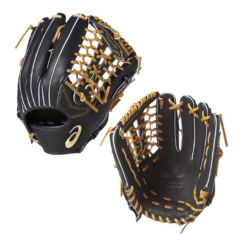 ASICS アシックス 野球 軟式グラブ/グローブ 外野手用 ゴールド