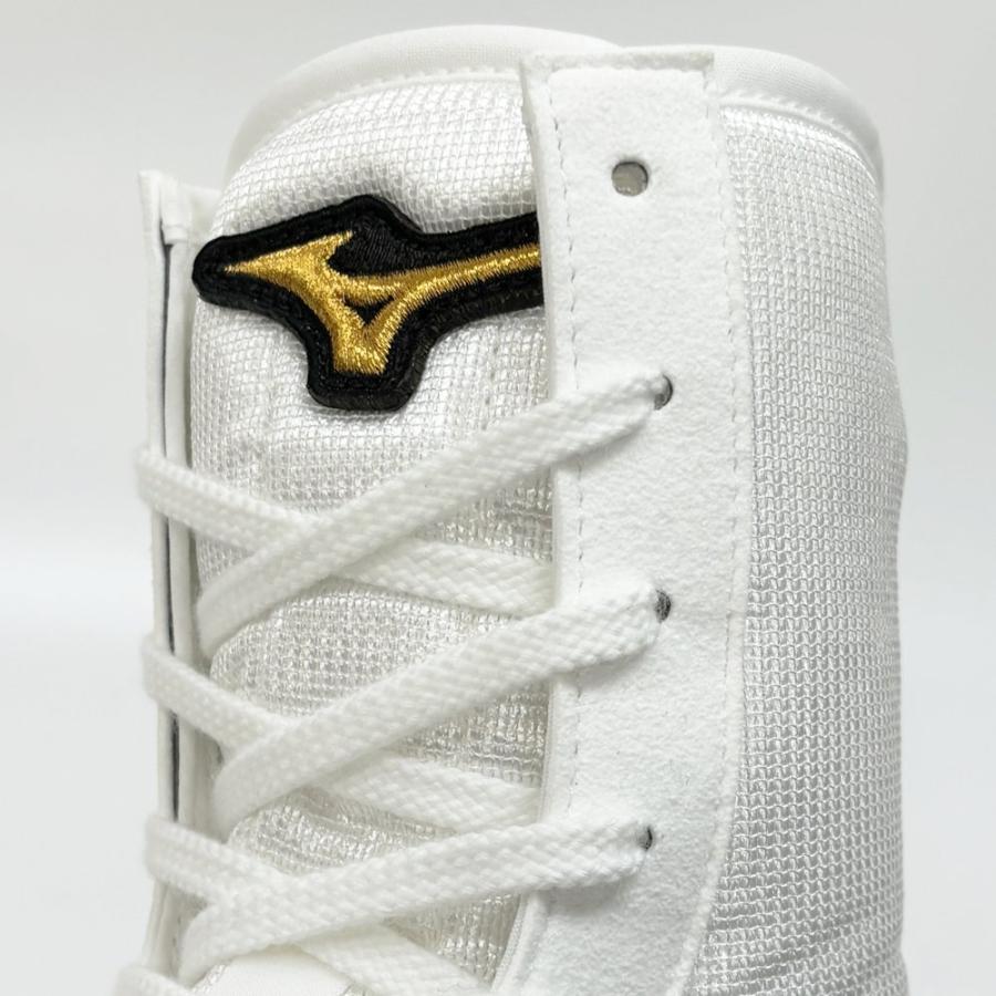 ミズノボクシングシューズ ホワイト MIZUNO（ミズノ） ボクシングシューズ イージースペクトラ 02パール