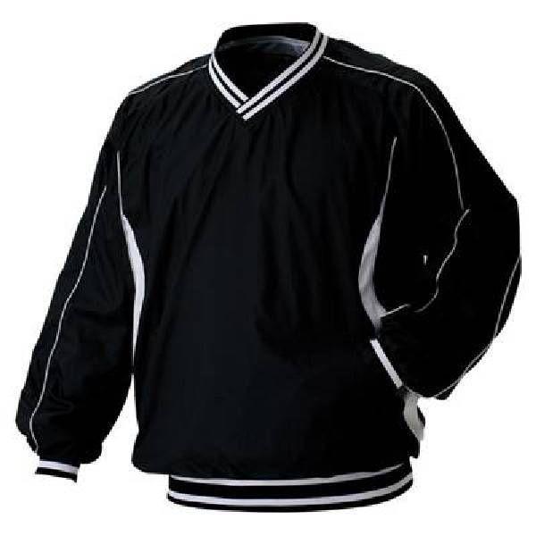 ゼット（ZETT） 野球 Vネック長袖ウインドジャケット 裏地メッシュ