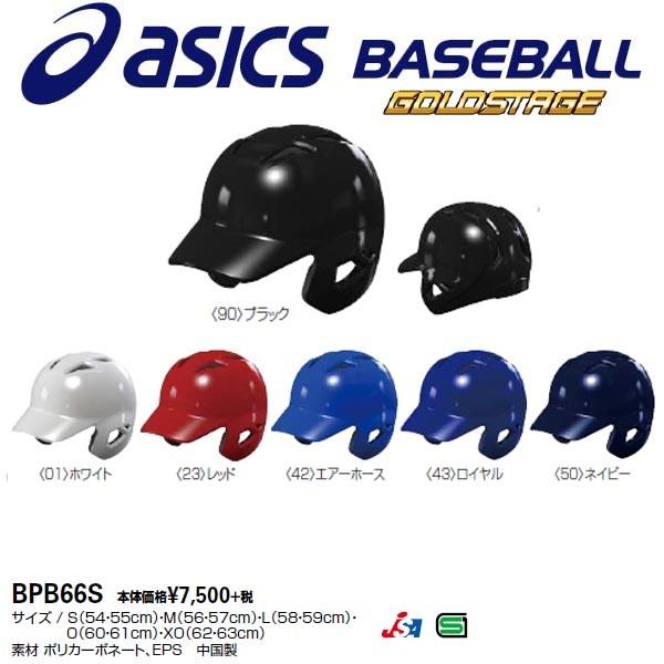 ASICS（アシックス） 野球 ゴールドステージ ソフトボール打者用 両耳