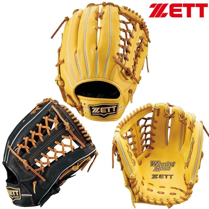 【美品】　ZETT ゼット　軟式グローブ ウイニングロード サイズ4 中・高生〜 軟式グラブ ウイニングロード オールラウンド用 サイズ:4