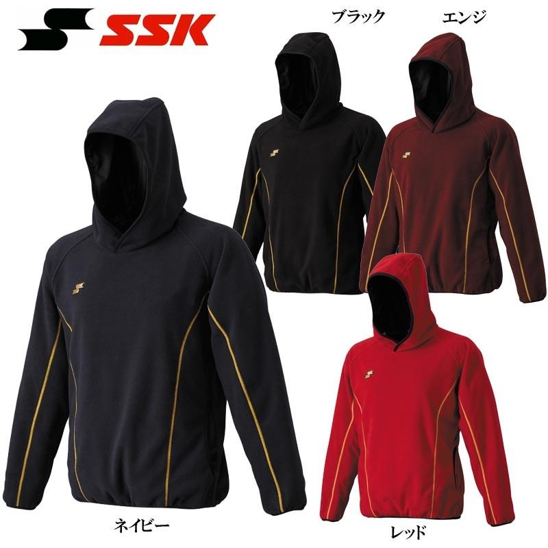 エスエスケイ（SSK） 野球 長袖 フリースジャケット フリースパーカー