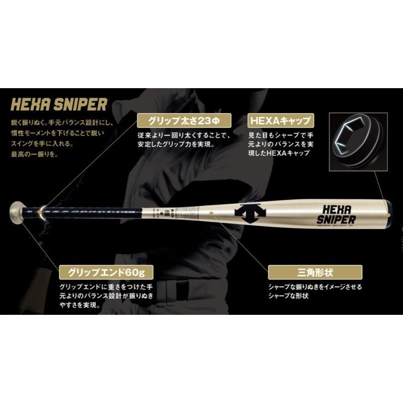 DESCENTE - デサント(DESCENTE) DKB-HS410 硬式バット　83cm 900g デサント(DESCENTE) 硬式バット DKB-HS410 83cm 900g