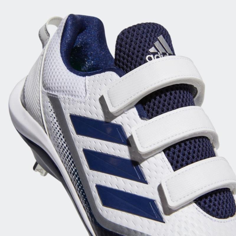 新品  アディダス 野球スパイク レア adidas（アディダス） 野球 3本ベルト 埋込金具スパイク 金属歯 樹脂底