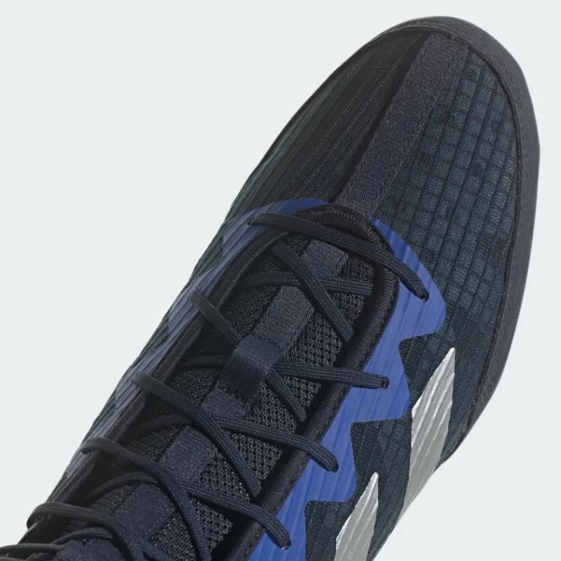 【ほぼ新品】adidas ボクシングシューズ 黒/青/赤/白 箱付き 楽天市場】ボクシング シューズ アディダス（カラーブルー）の通販