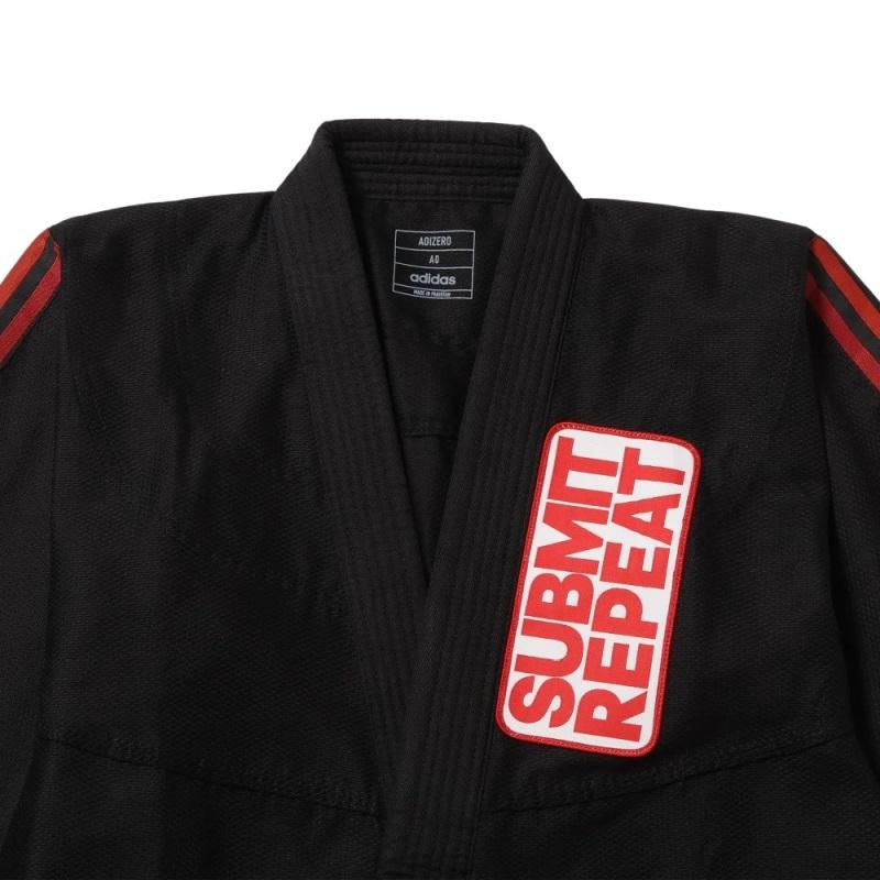 adidas アディダス 柔術着 アディゼロ ブラック 上下セット adidas アディダス 柔術着 アディゼロ ブラック 上下セット