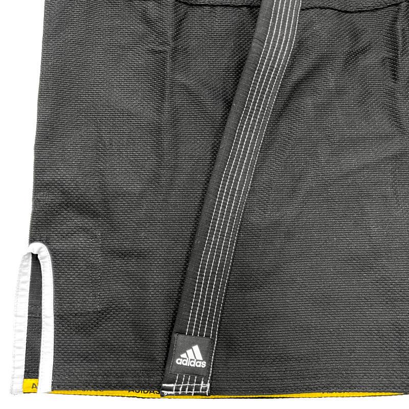 アディダス adidas 柔術着 上下セット 帯なし チャレンジ2.0 ブラック JAPANモデル ryu JJ350-20-BLACK_7