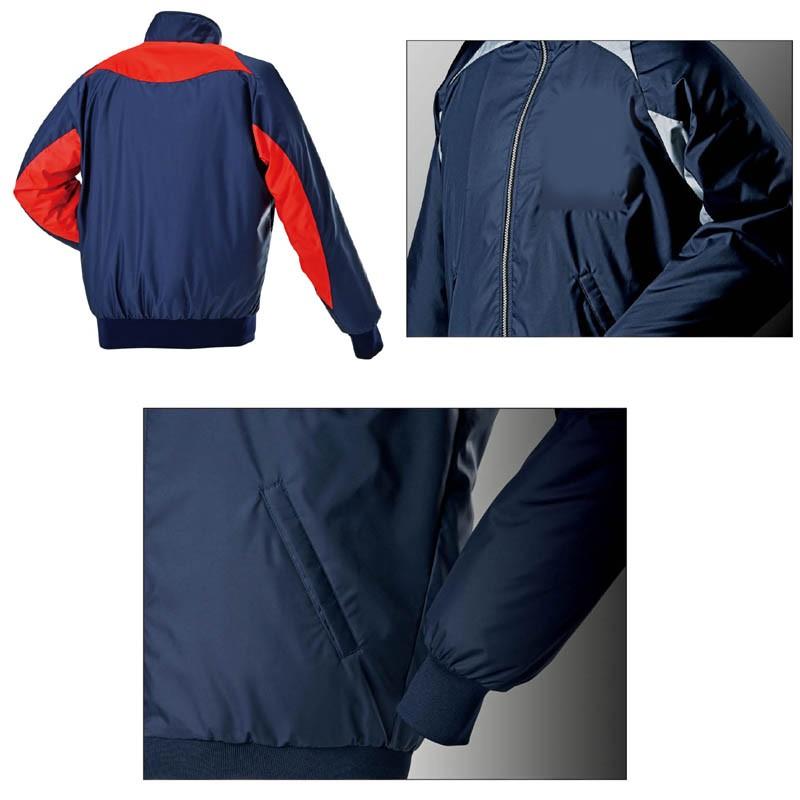 REWARD　レワード　グラウンドコート　光沢　野球　リブ　ネイビー　XOサイズ REWARD レワード グラウンドコート 光沢 野球 リブ ネイビー XO