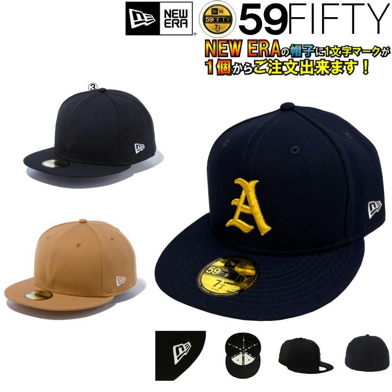 NEW ERA 1文字1色刺繍マーク付き キャップ野球用帽子 NEWERA NEW ERA 1文字1色刺繍マーク付き キャップ野球用帽子 NEWERA