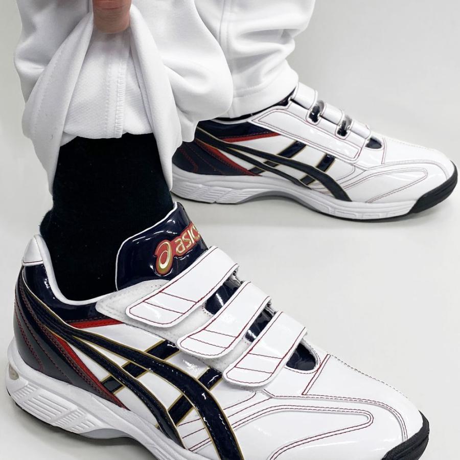 レワード限定　スリムストレートパンツ　足掛けゴム付き　白　サイズO マーク無し レワード 【サイズ交換送料無料】限定生産 野球 プレミアム スリム